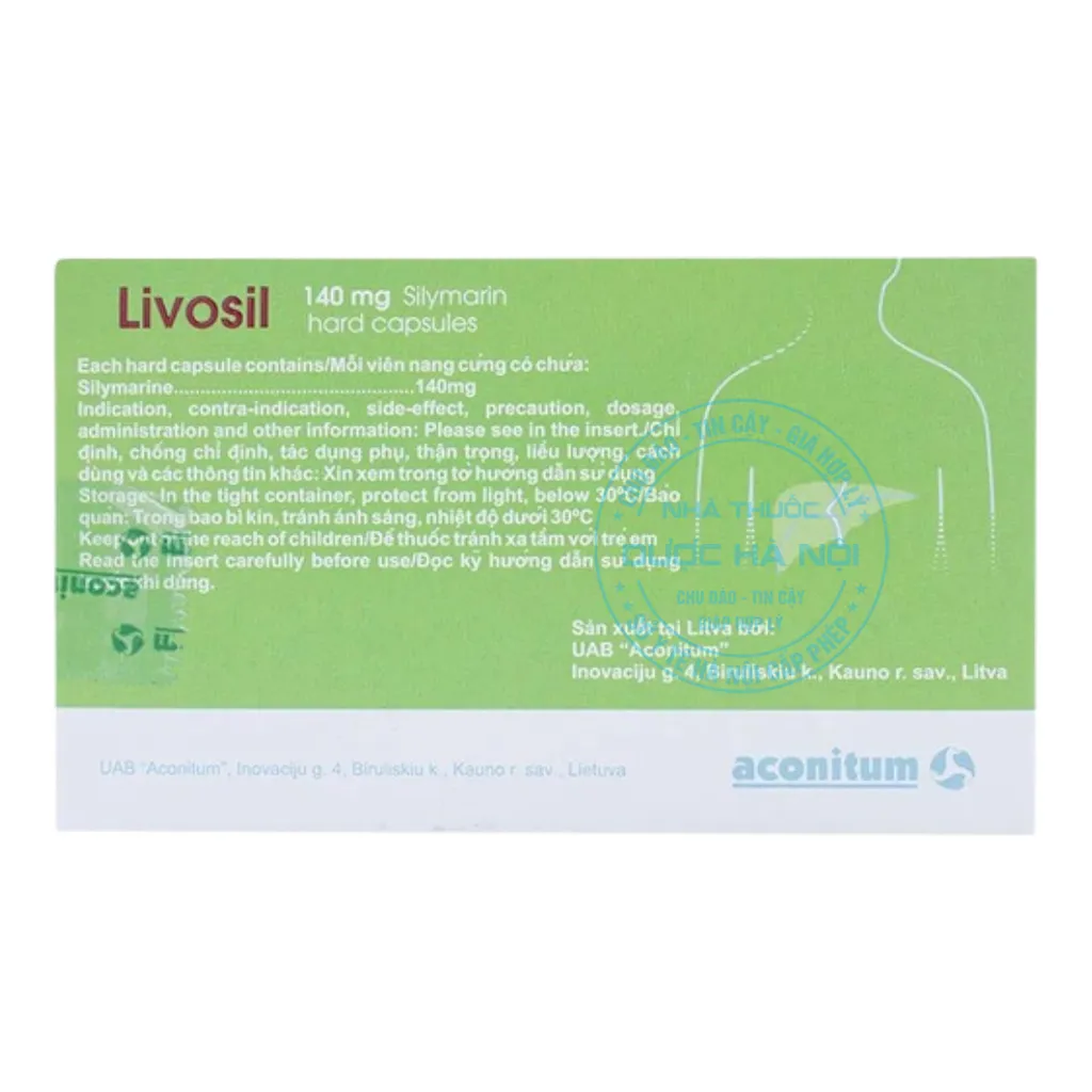 Thuốc Livosil 140mg