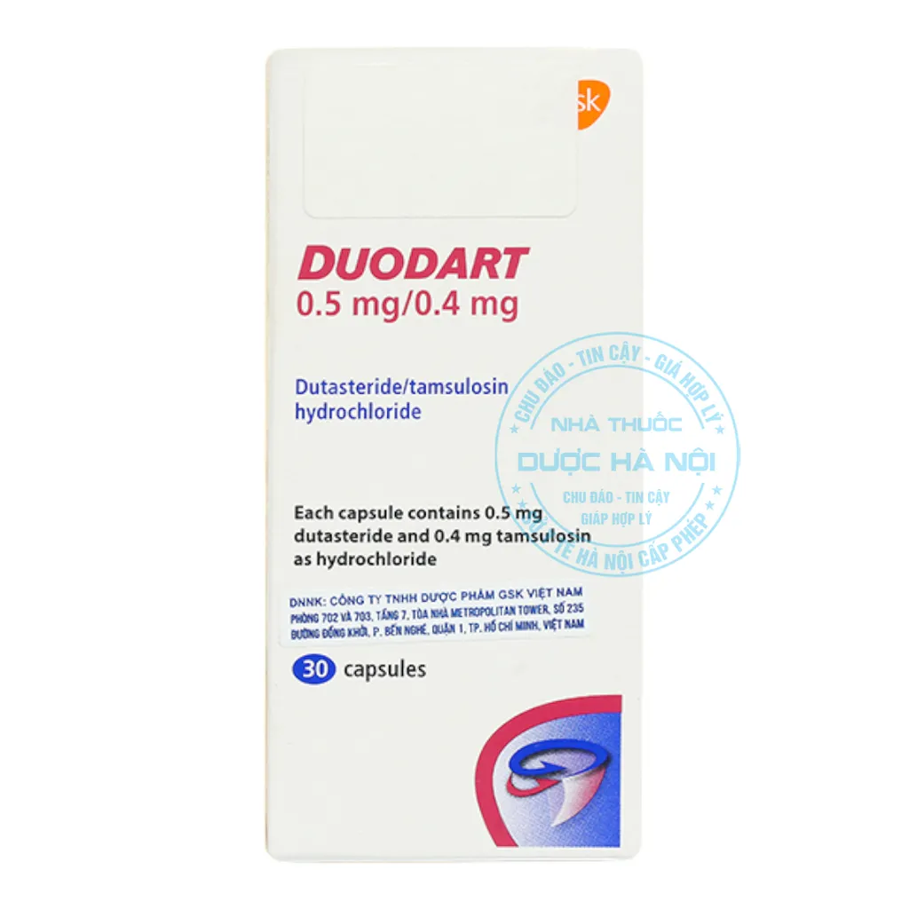 Thuốc Duodart 0.5mg/0.4mg