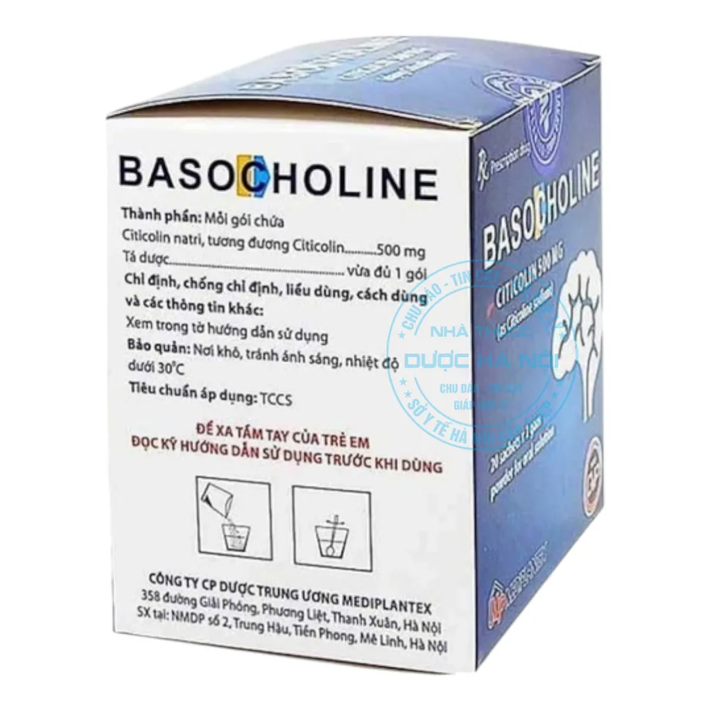 Thuốc Basocholine 500mg