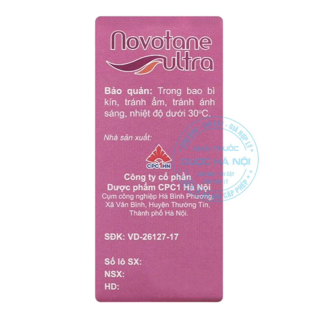 thuốc nhỏ mắt Novotane Ultra