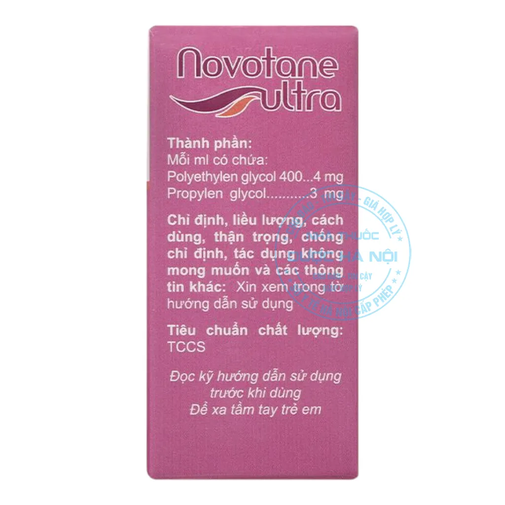 thuốc nhỏ mắt Novotane Ultra