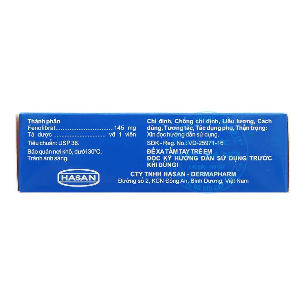 Thuốc Hafenthyl 145mg