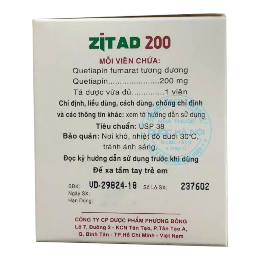 Thuốc Zitad 200