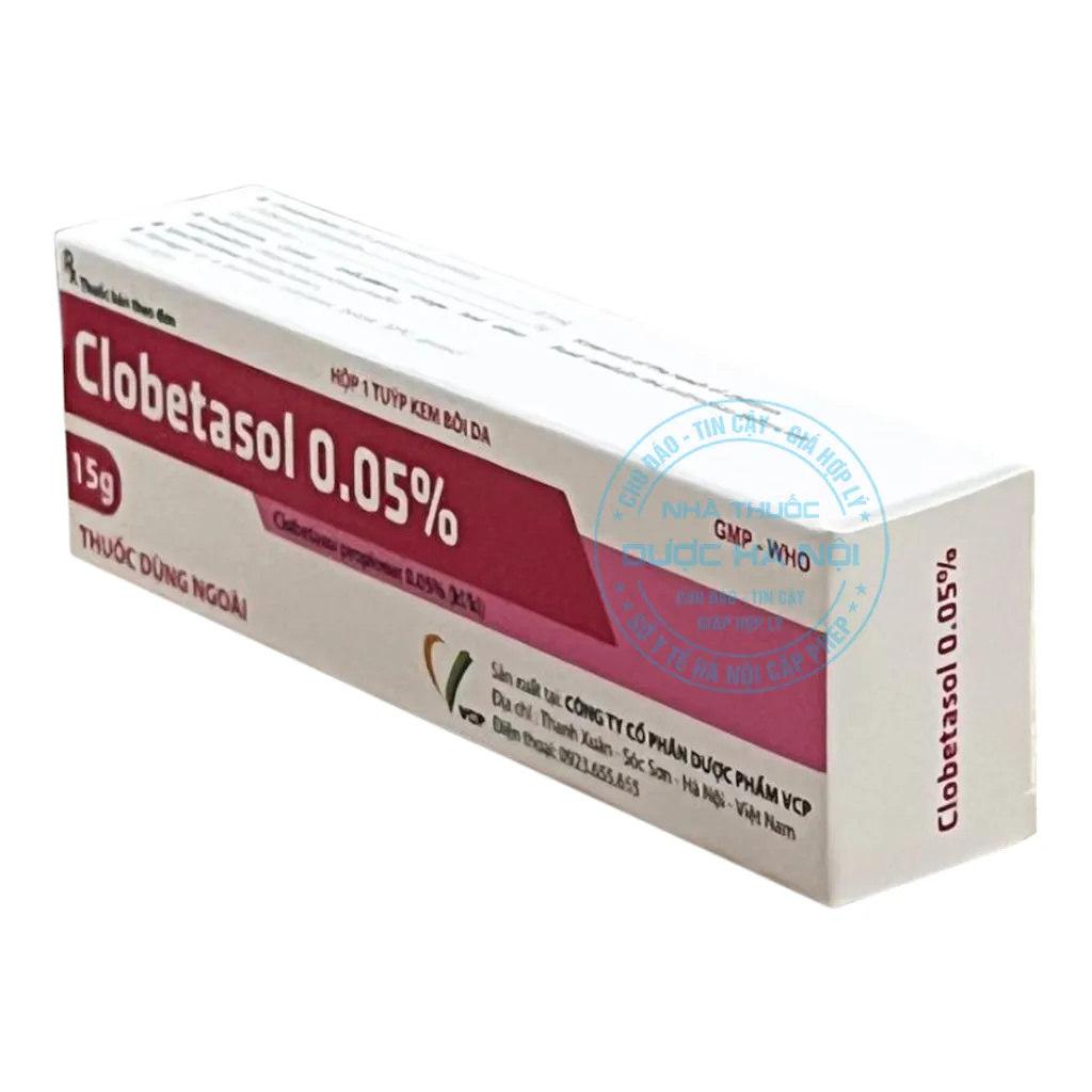Thuốc Clobetasol 0.05%