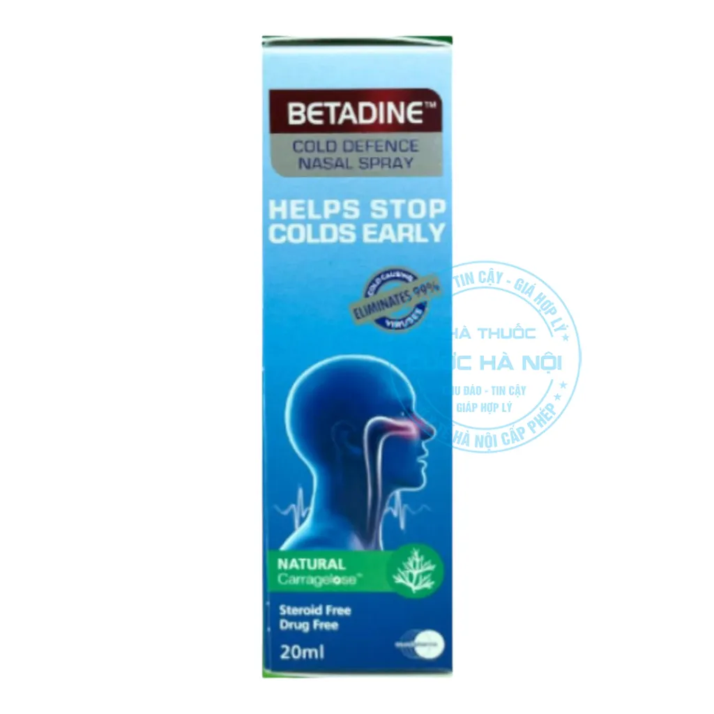 Xịt mũi Betadine Cold Defence Nasal Spray