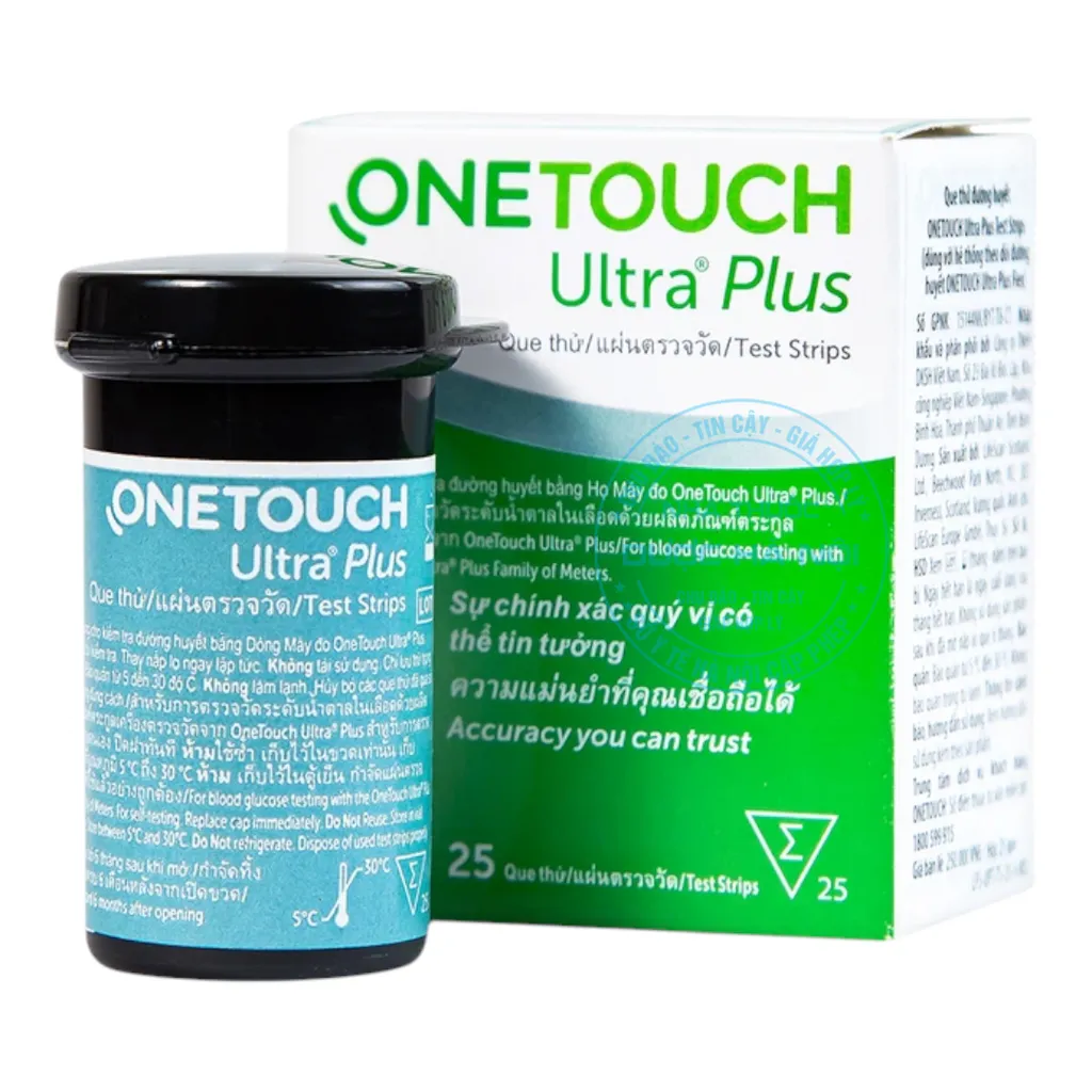 Que thử đường huyết Onetouch Ultra Plus