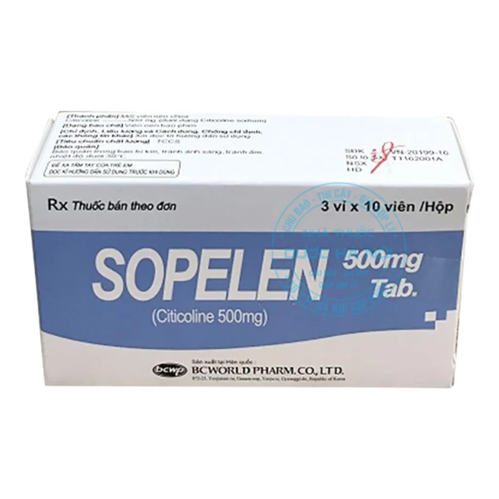 Thuốc Sopelen 500mg
