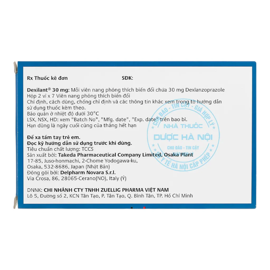 Thuốc Dexilant 30mg