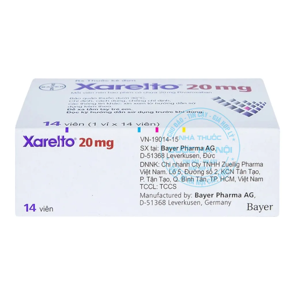thuốc Xarelto 20mg