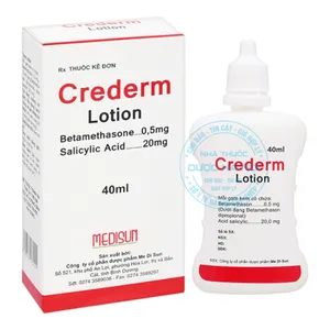 Thuốc Crederm Lotion 40ml thuốc điều trị vảy nến