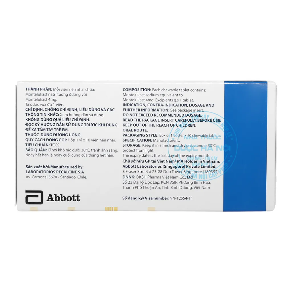 Thuốc Smart-Air 4mg