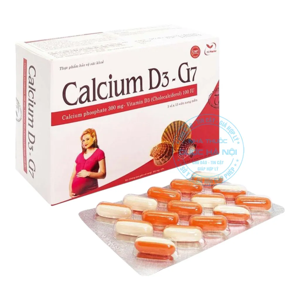 Viên uống Calcium D3-G7