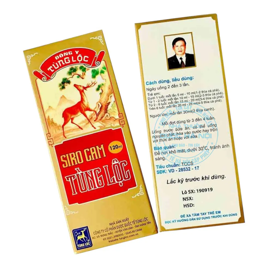 Thuốc Cam Tùng Lộc