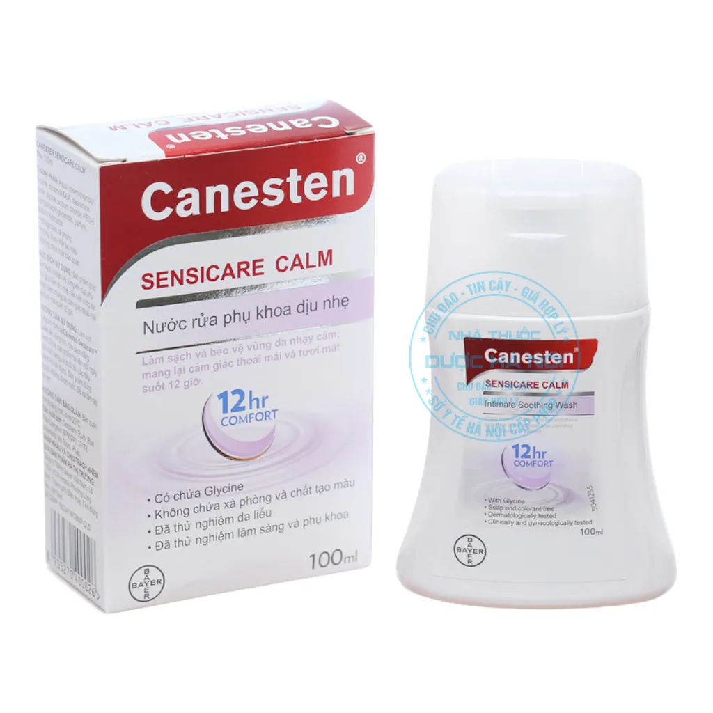 Dung dịch vệ sinh Canesten Sensicare Calm 100ml