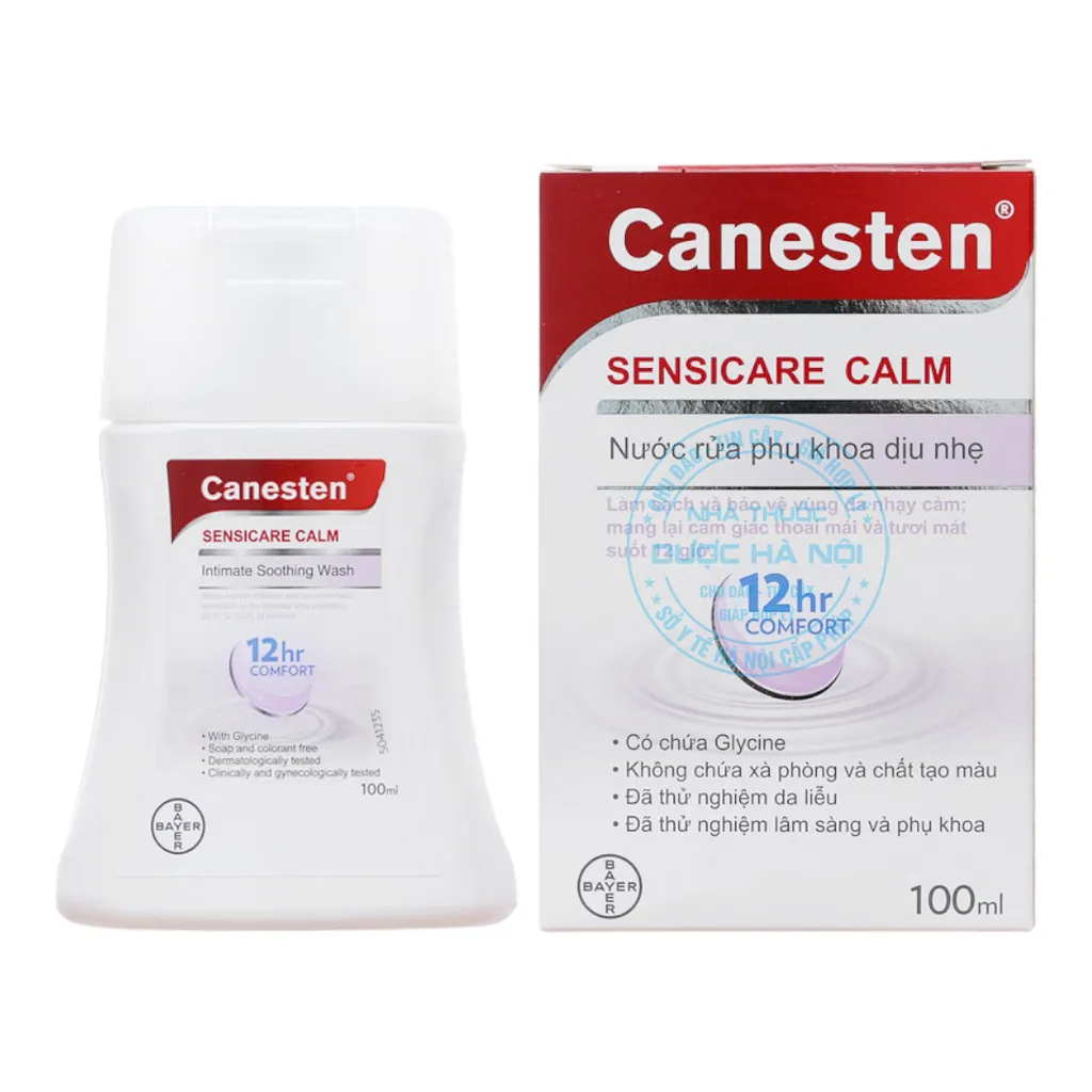 Dung dịch vệ sinh Canesten Sensicare Calm 100ml