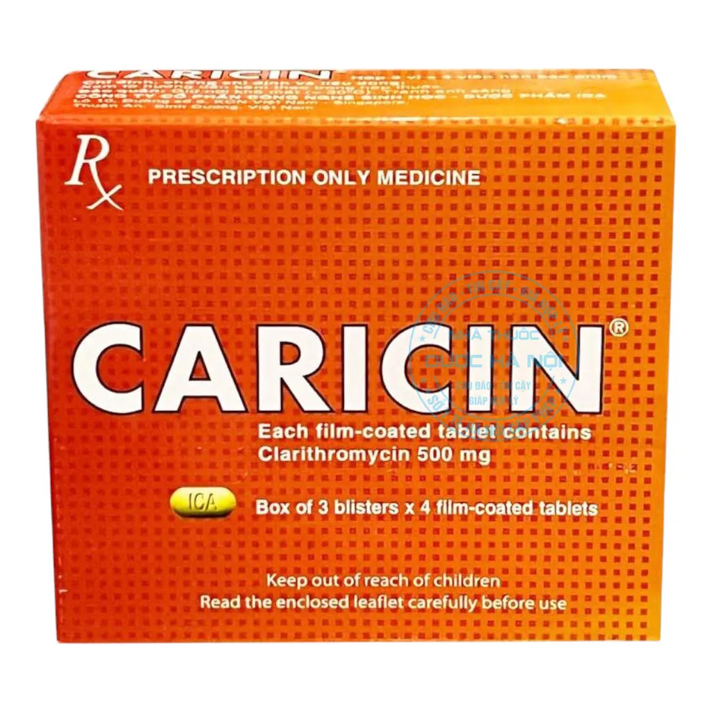 Thuốc Caricin 500mg