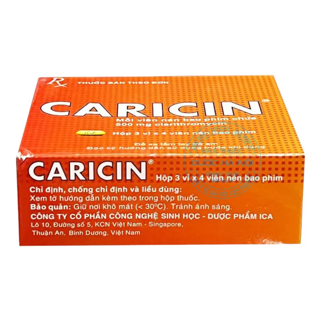 Thuốc Caricin 500mg