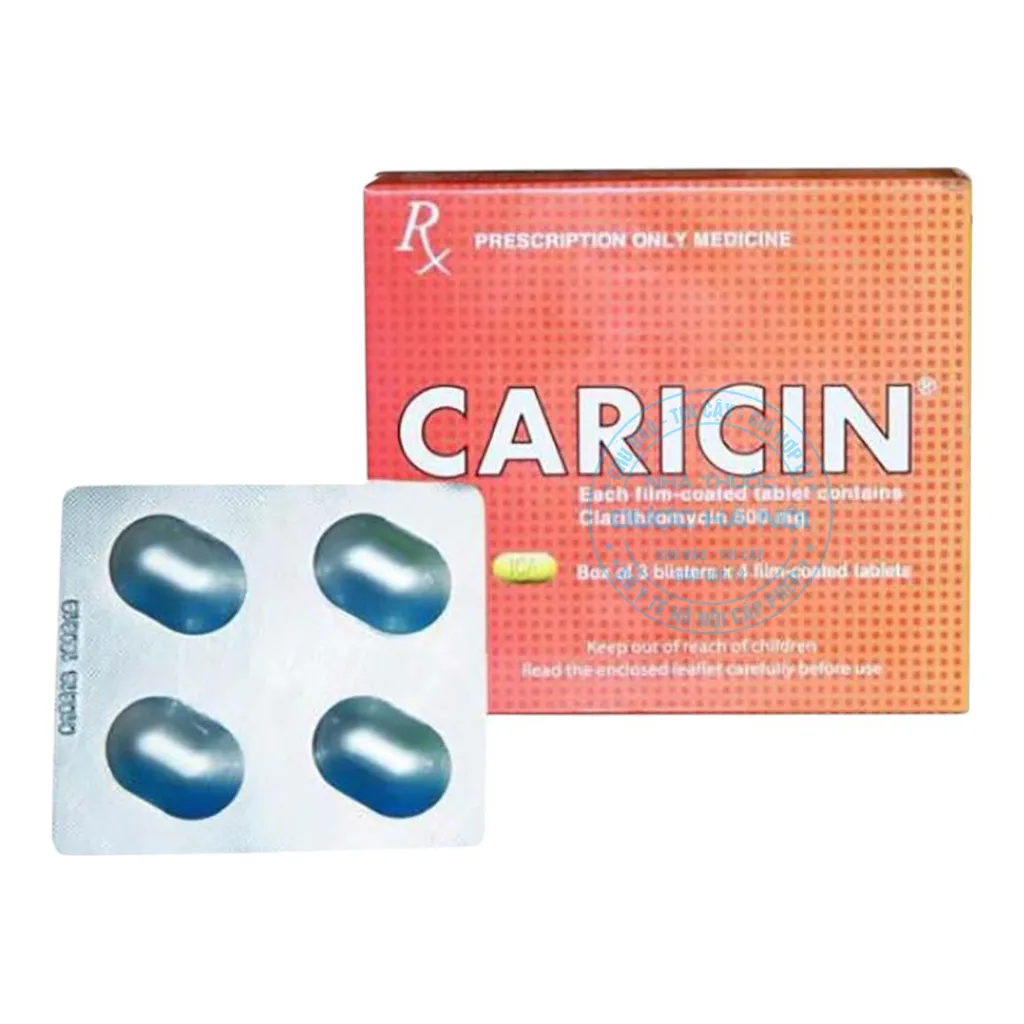 Thuốc Caricin 500mg
