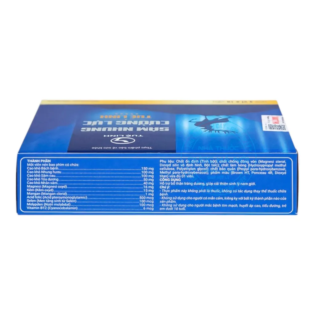 Sâm Nhung Cường Lực Tuệ Linh