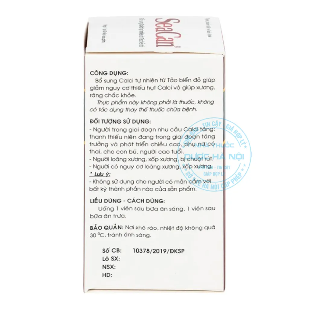 Viên uống Seacan Traphaco
