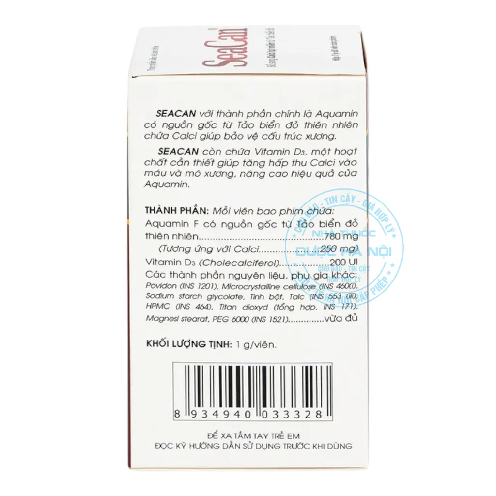 Viên uống Seacan Traphaco