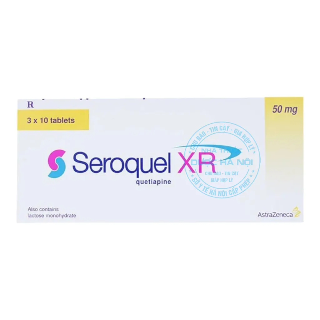 Thuốc Seroquel XR 50mg