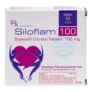 Thuốc Siloflam 100mg điều trị rối loạn cương dương hay yếu sinh lý