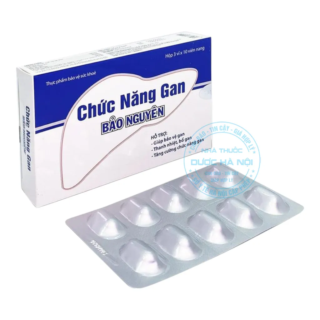 Viên uống Chức Năng Gan Bảo Nguyên