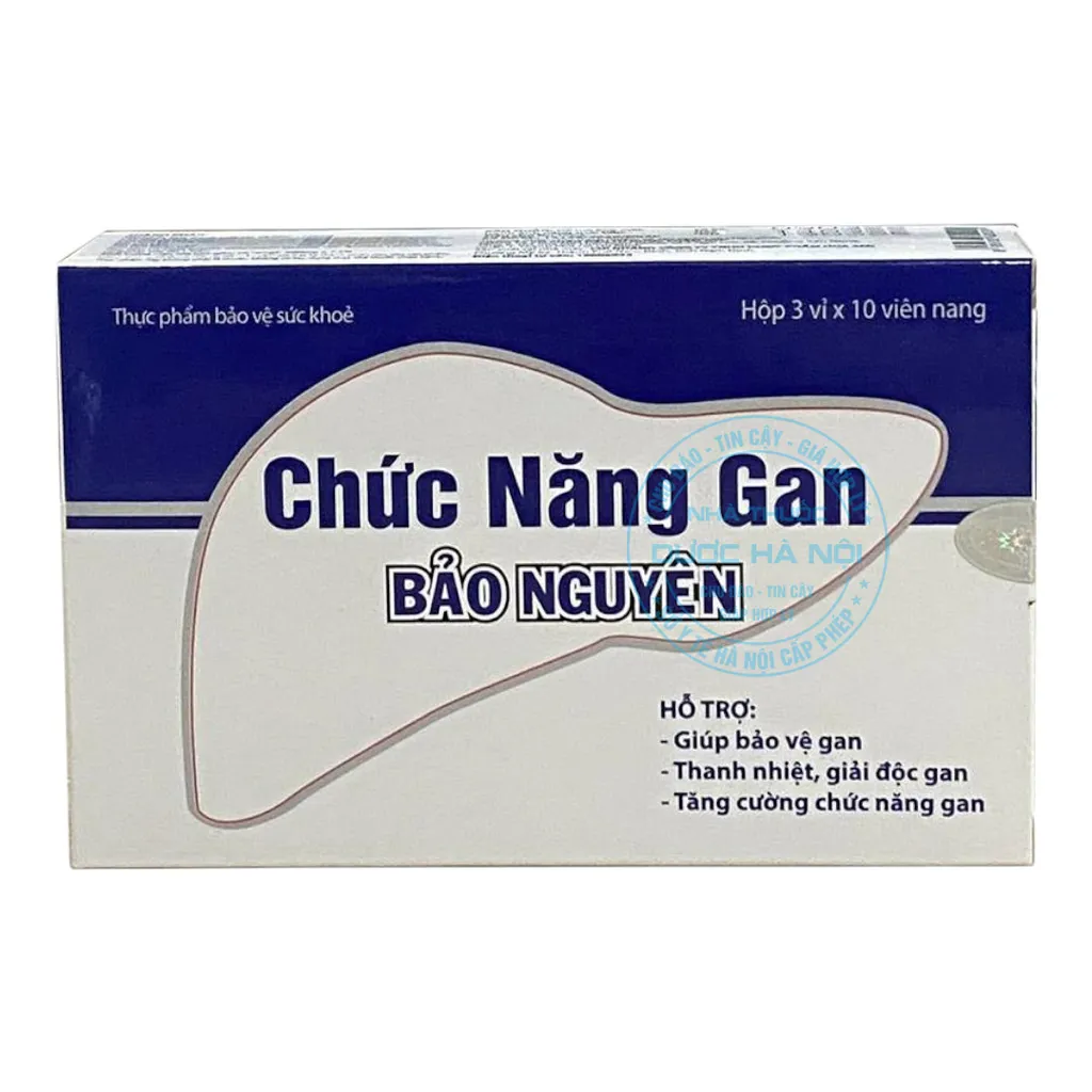 Viên uống Chức Năng Gan Bảo Nguyên
