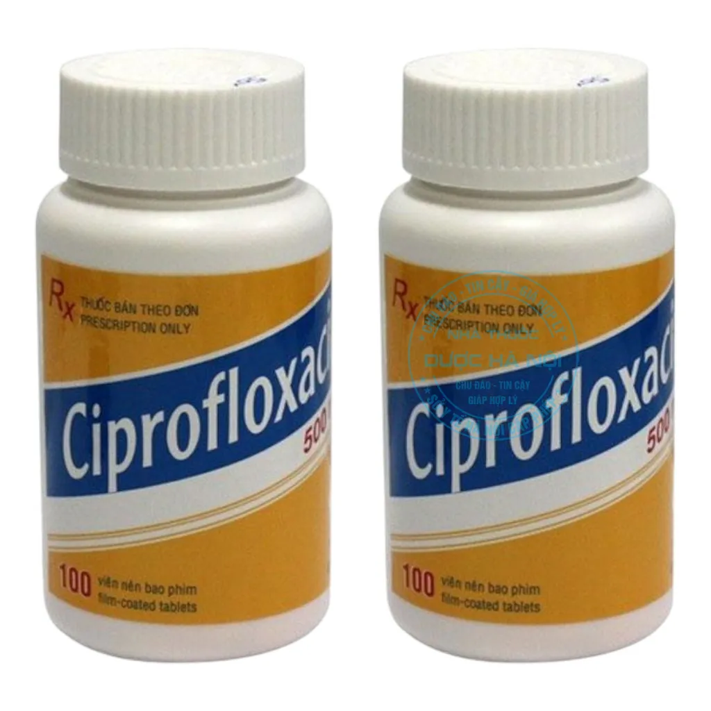 Thuốc Ciprofloxacin 500mg