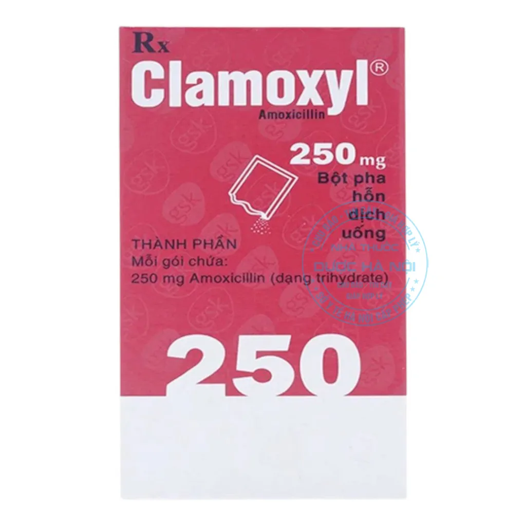Thuốc Clamoxyl 250mg