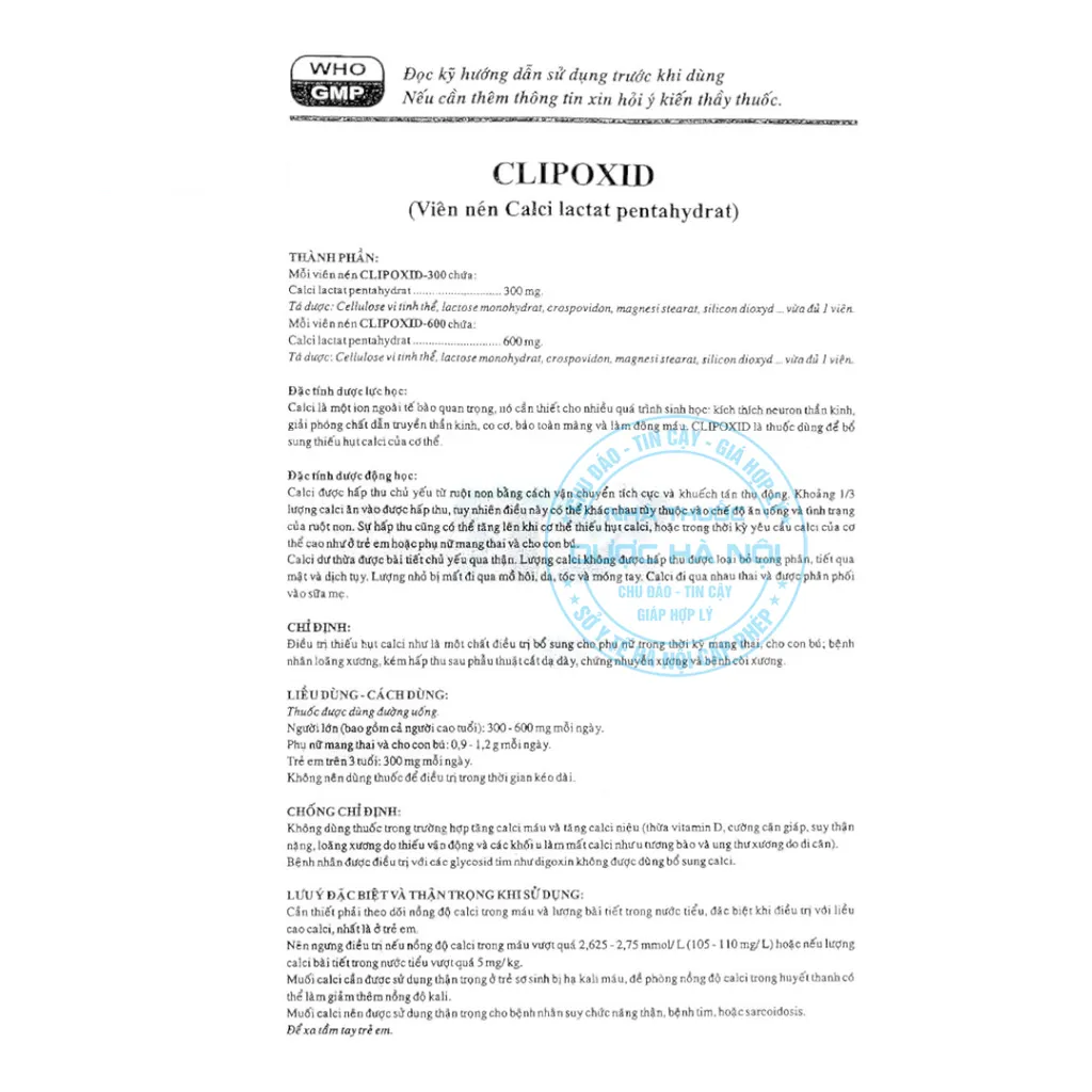 Thuốc Clipoxid-300