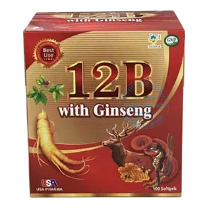 Vitamin B12 With Ginseng giúp bồi bổ sức khỏe, tăng cường miễn dịch