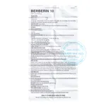 Thuốc Berberin 100v Bao Đường