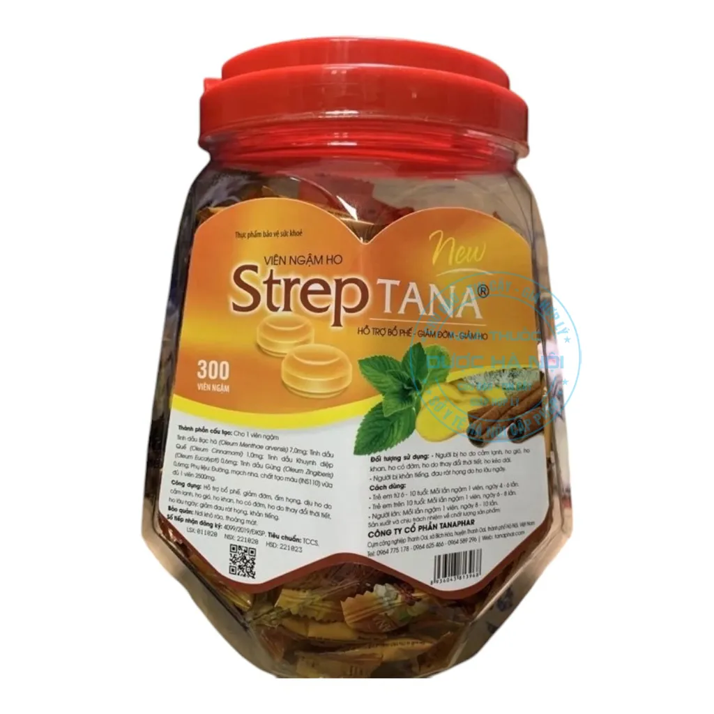 Kẹo ngậm Streptana