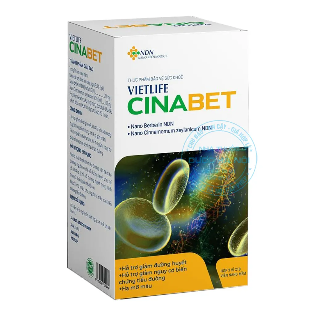 Viên uống Vietlife Cinabet