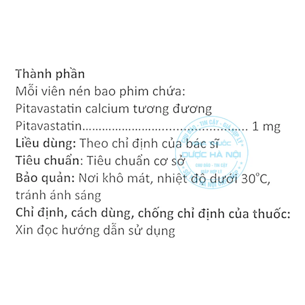 Thuốc Pit-Stat 1mg
