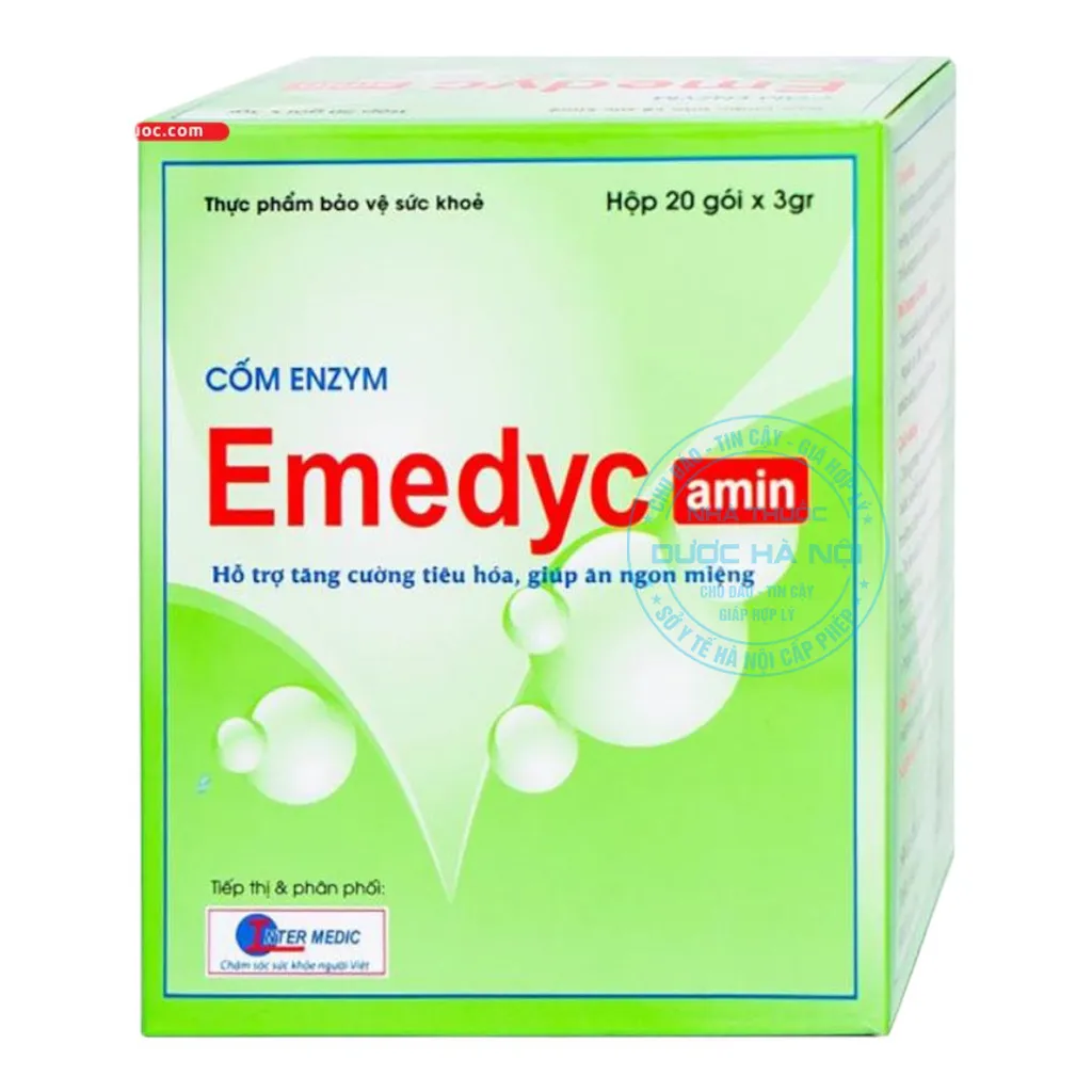 Cốm Enzym Emedyc Amin