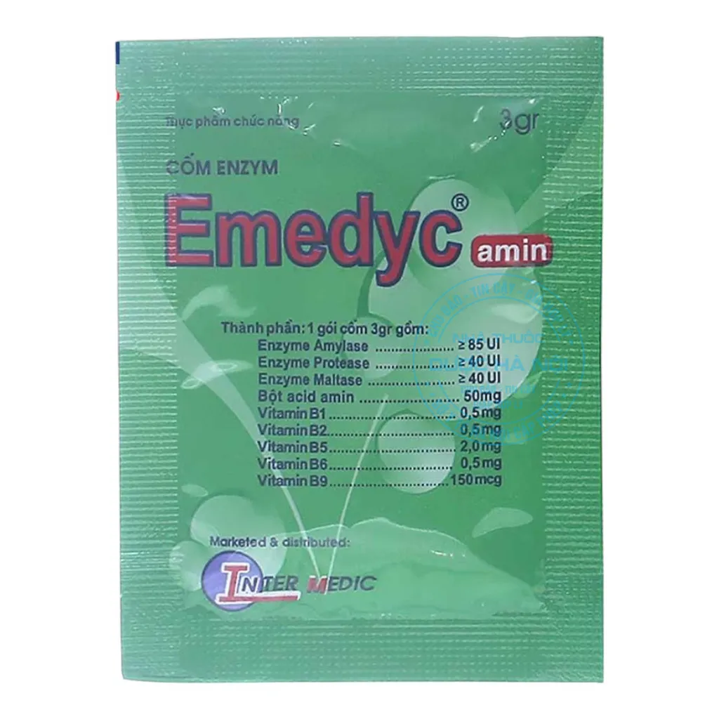 Cốm Enzym Emedyc Amin