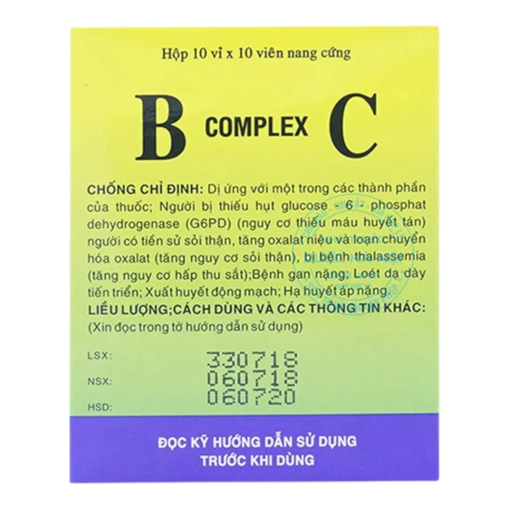 Thuốc B Complex C