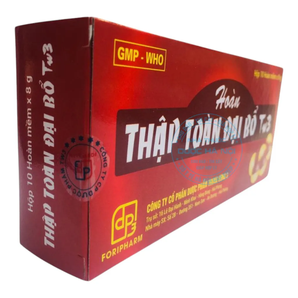 Thuốc Thập toàn đại bổ TW3