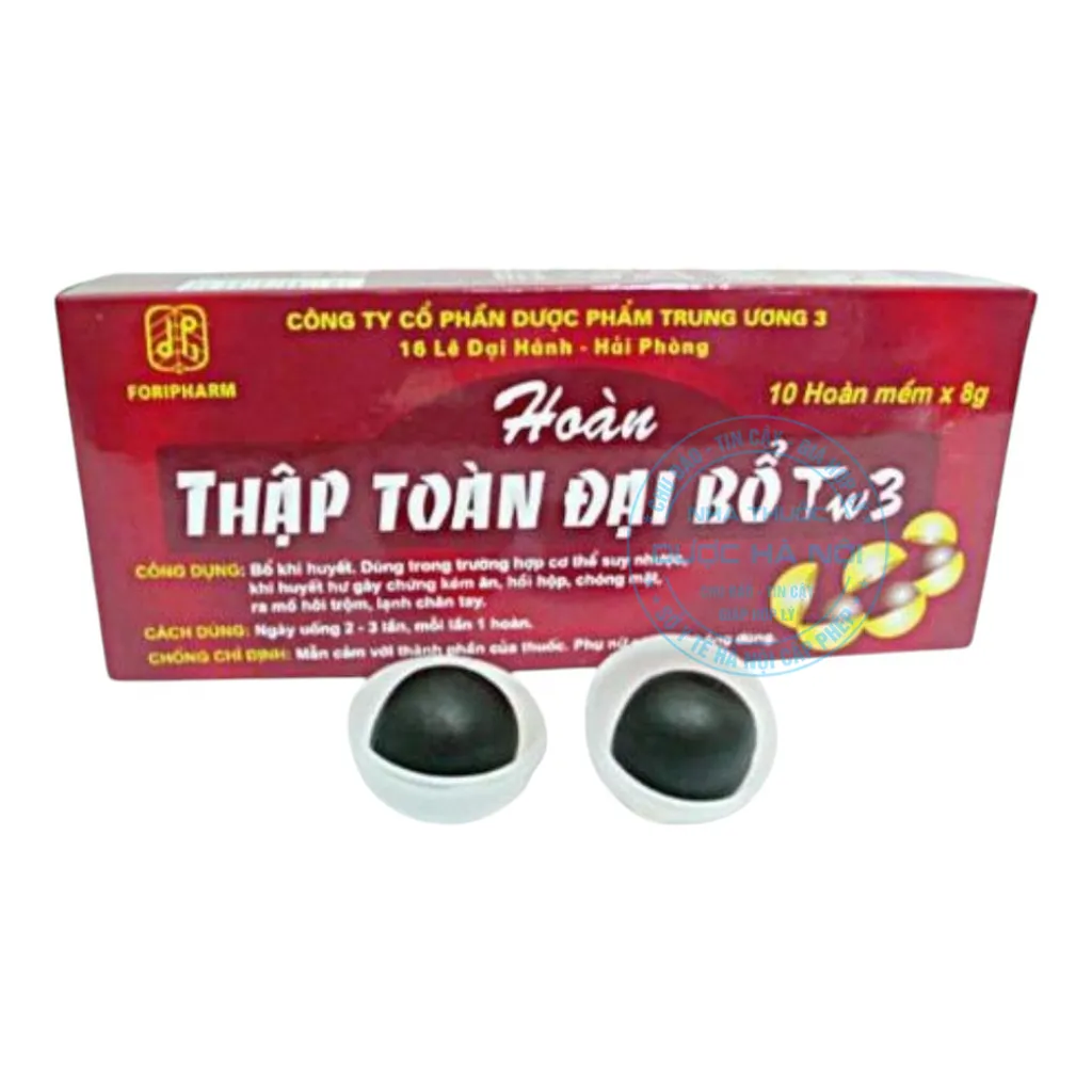 Thuốc Thập toàn đại bổ TW3