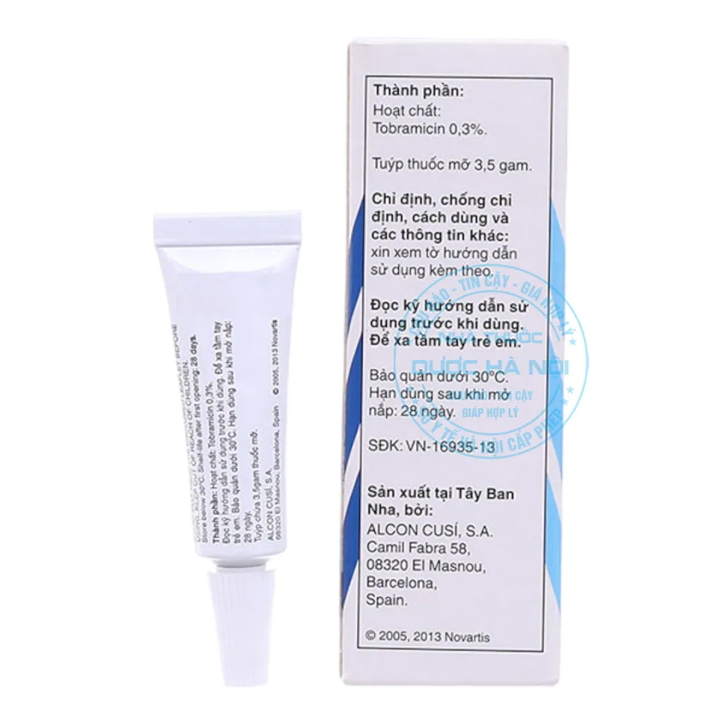 thuốc mỡ tra mắt Tobrex