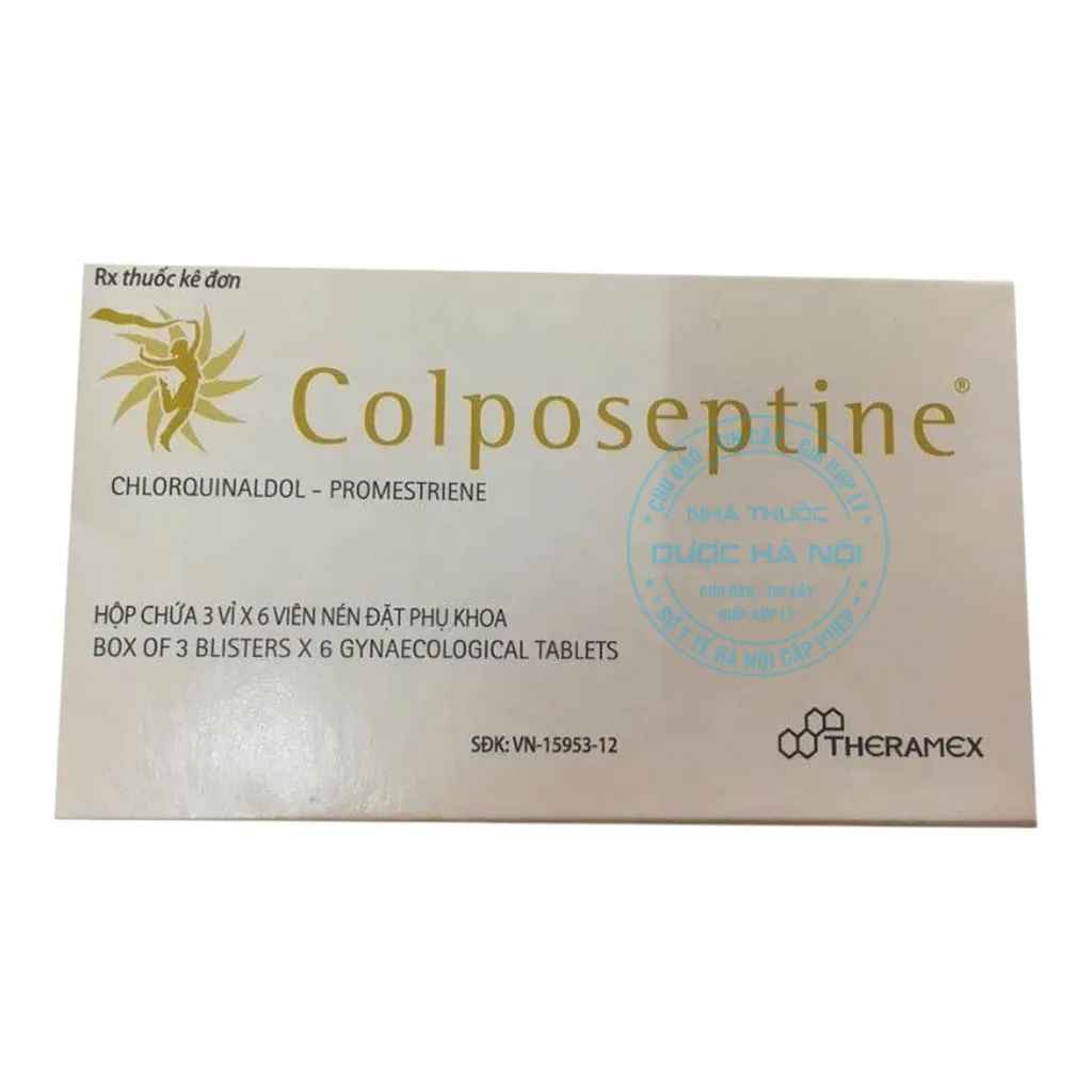 Thuốc đặt phụ khoa Colposeptine