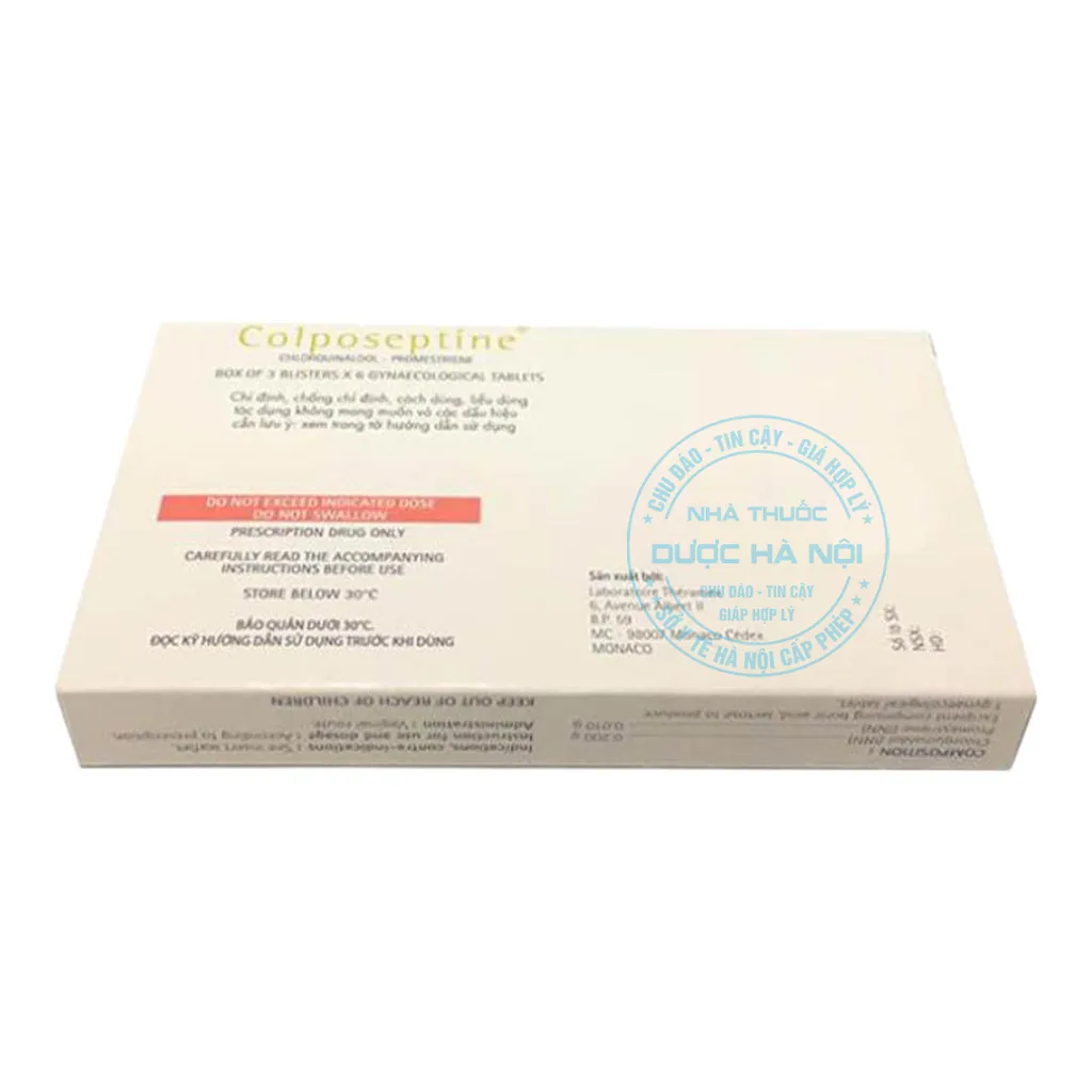 Thuốc đặt phụ khoa Colposeptine