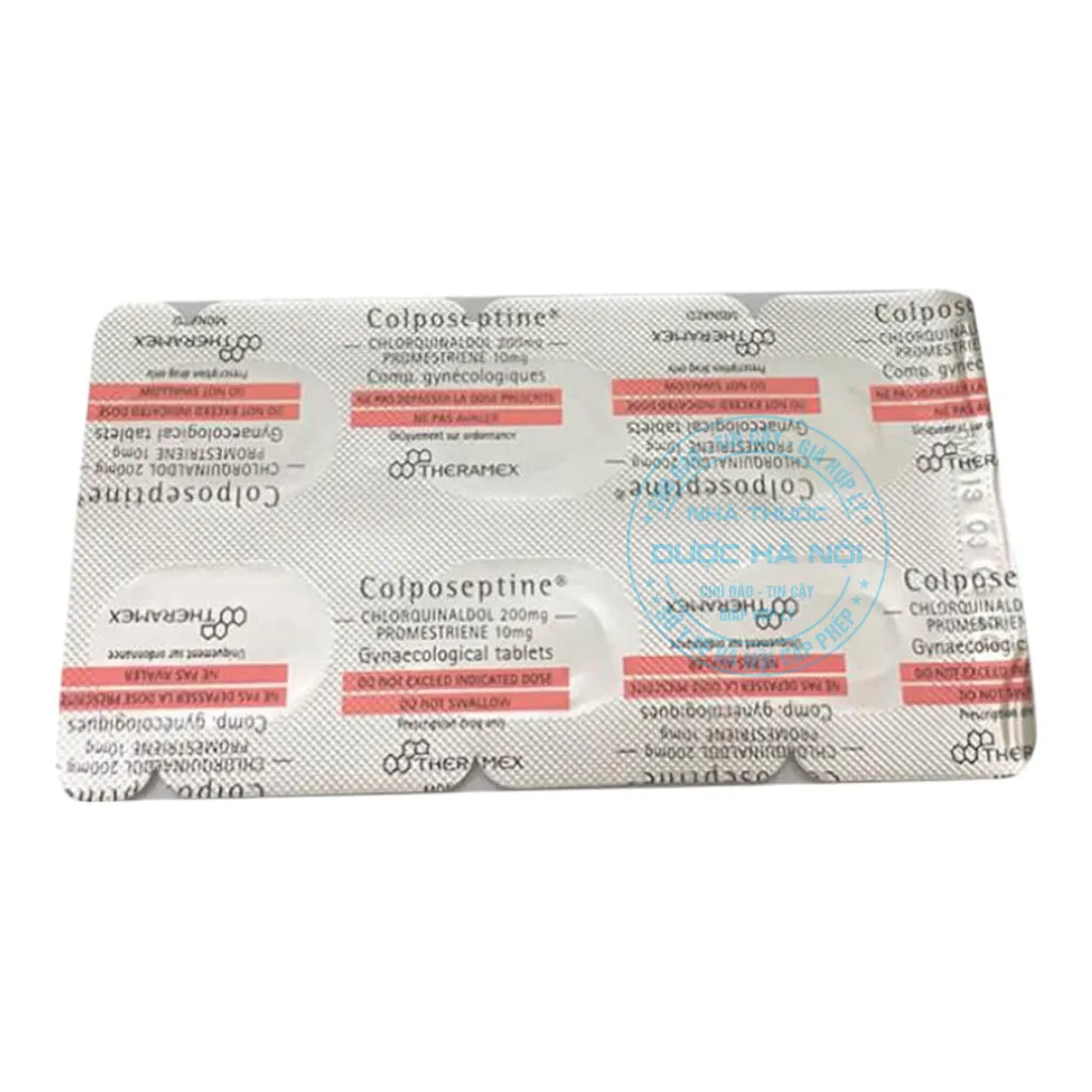 Thuốc đặt phụ khoa Colposeptine