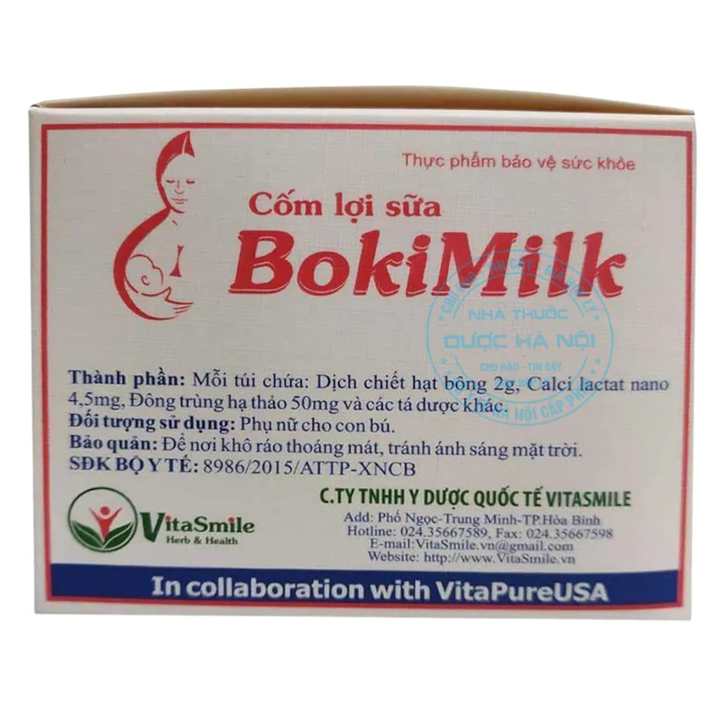 Cốm lợi sữa BokiMilk