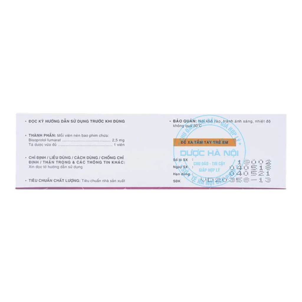 Thuốc Corneil 2.5mg