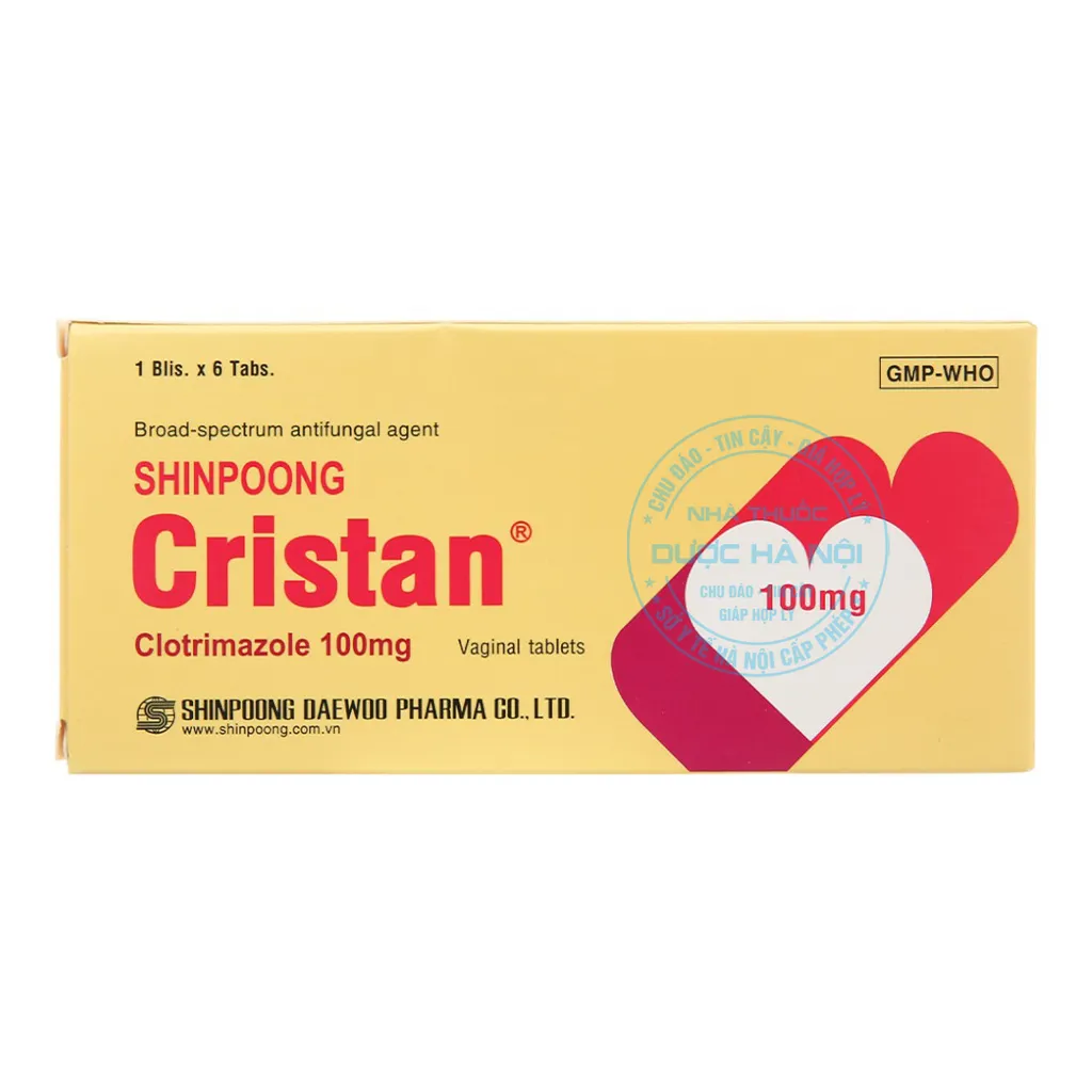 Viên đặt âm đạo Shinpoong Cristan