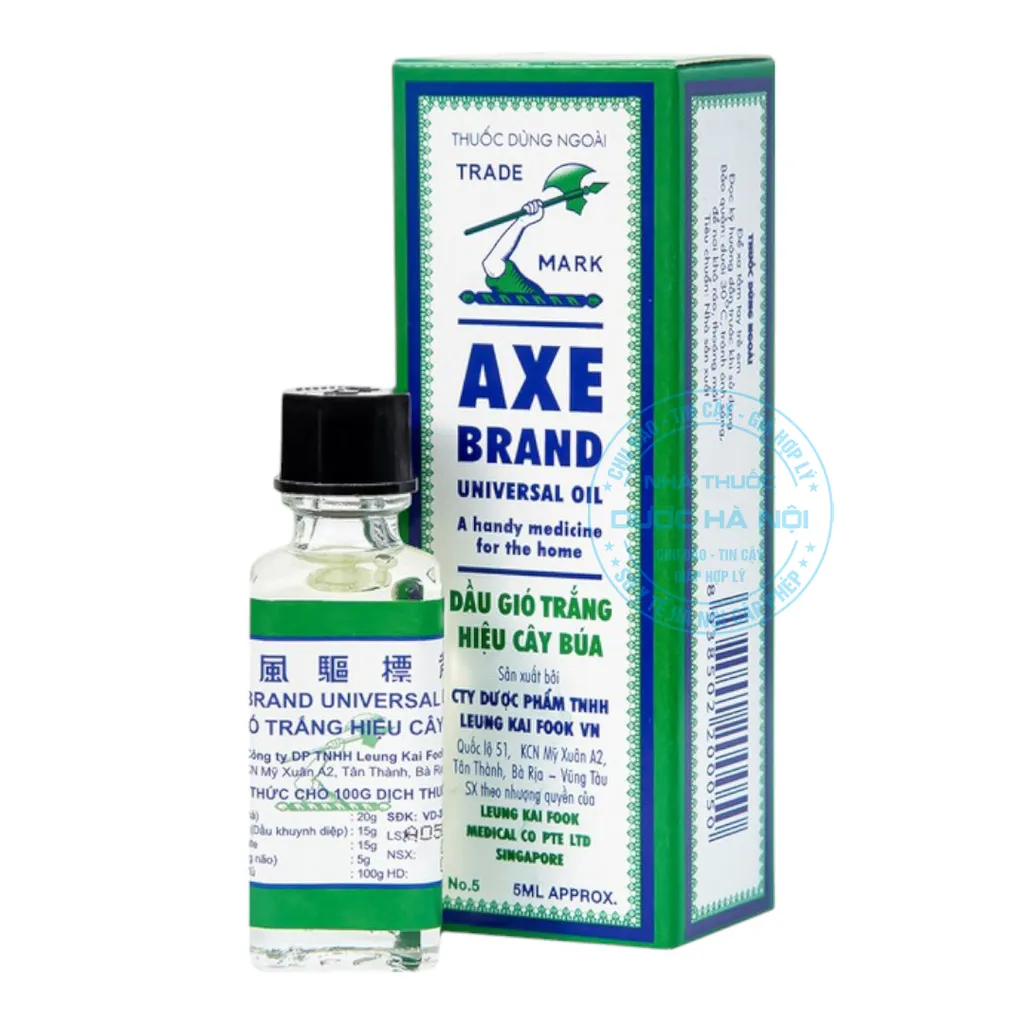 dầu gió trắng Cây Búa Axe Brand Universal Oil